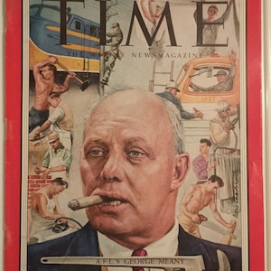 Time News Magazine March 21 1955 a.f.l.s George Meany