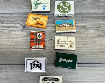 48 Vintage Matchbooks, Advertising,travel, Hotel,oil, Memorabilia