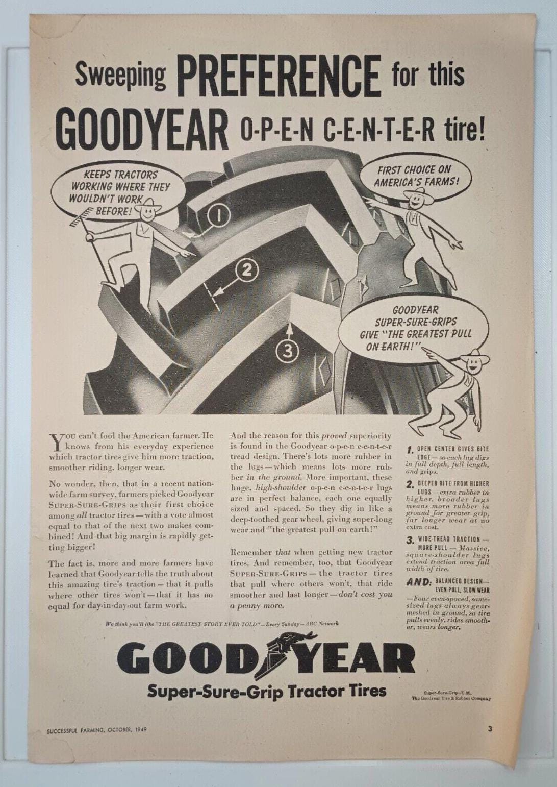 Goodyear Tire Ad - Etsy