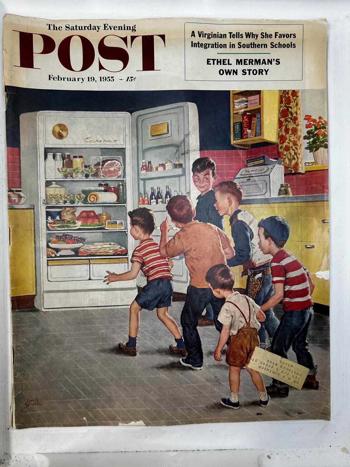 The Saturday Evening Post 1955 - Etsy