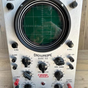 EICO Model 460 Oscilloscope - DC Wide Band with Vintage Appeal