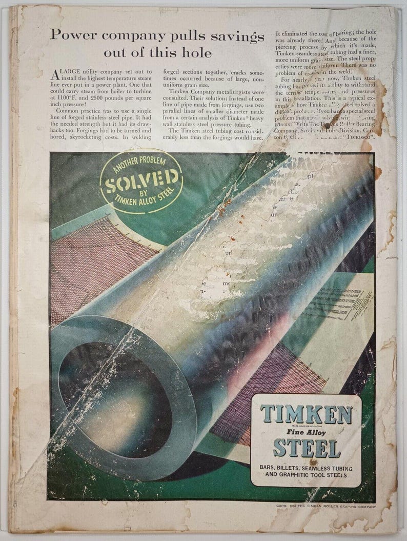 U.S News & World Report 1954, 25 juin. De l'énergie atomique pour les maisons en cinq ans. image 3