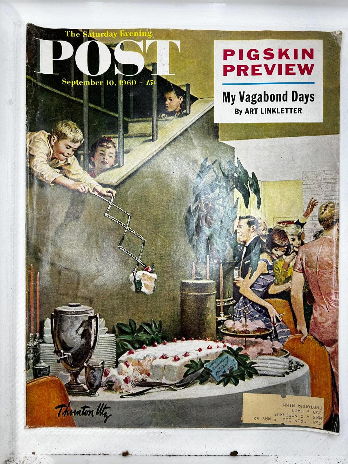 2冊セット The Saturday Evening Post ヴィンテージ Vintage the Saturday Evening Post - September 10, 1960 Edition - Etsy