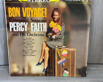 Bon Voyage! Continental Souvenirs by Percy Faith and His Orchestra Vinyl LP