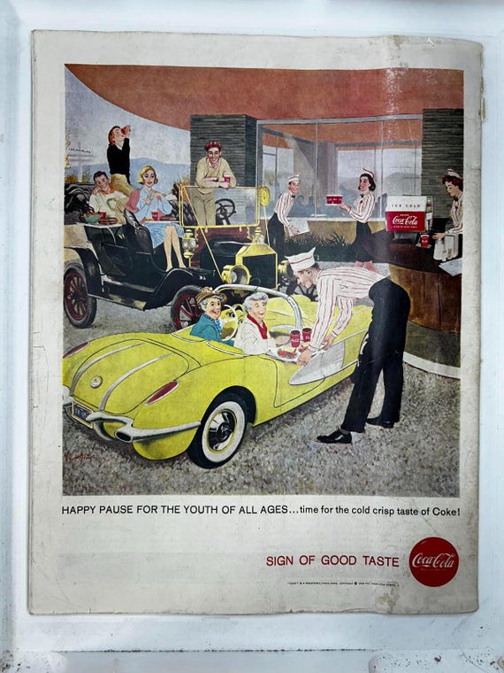 Vintage Saturday Evening Post Magazine - September 27, 1958 - Etsy