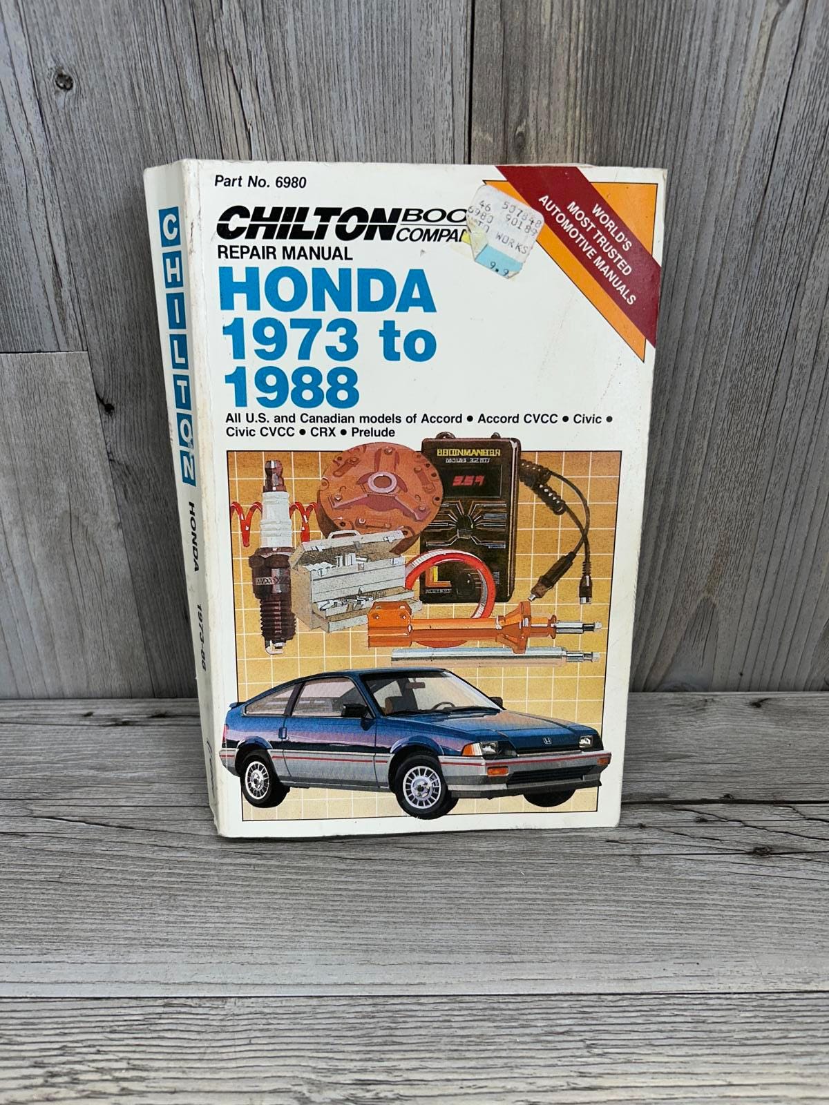 Honda Prelude Service Manual - Etsy