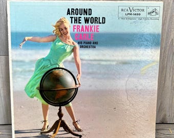 Frankie Carle - Disco de vinilo LP "La vuelta al mundo"