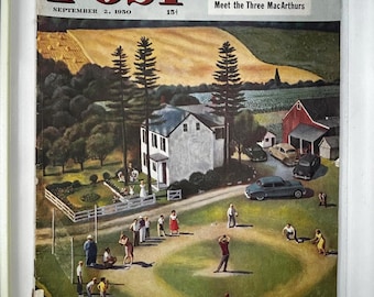 The Saturday Evening Post - 2 septembre 1950 - magazine vintage