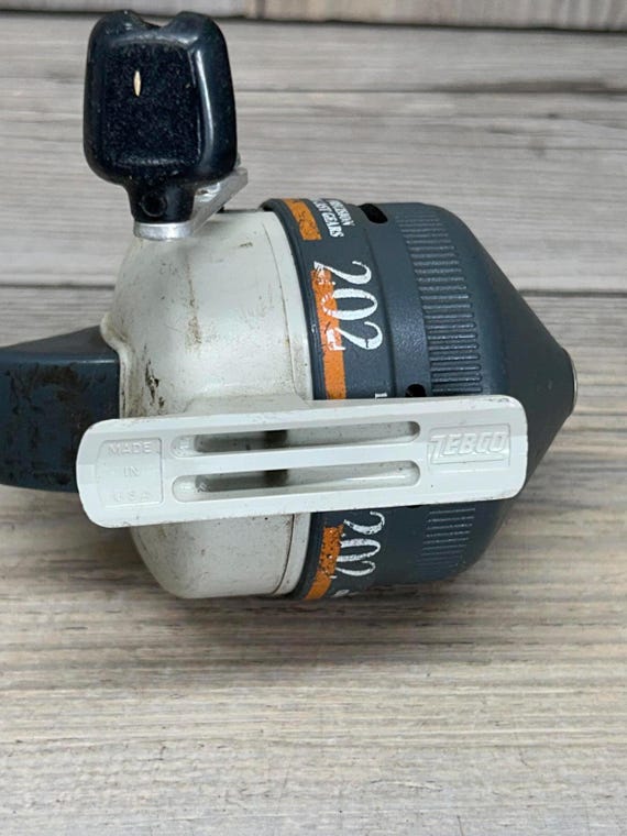 Vintage Zebco 202 Vib-rang Precision Drag 202 Fishing Reel - Etsy Vintage Zebco 202 Vib-rang Precision Drag 202 Fishing Reel - Etsy