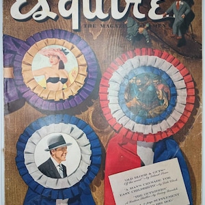 VTG Esquire Magazine 1949 October The Magazine For Men