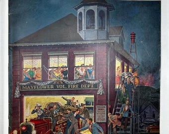 millésime Avril 1954 Saturday Evening Post Magazine - Jersey City Features