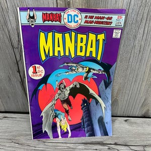 Man-Bat #1 Comic Book January 1975