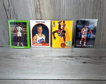 Vintage NBA basketkort - David Robinson, Steve Kerr och fler