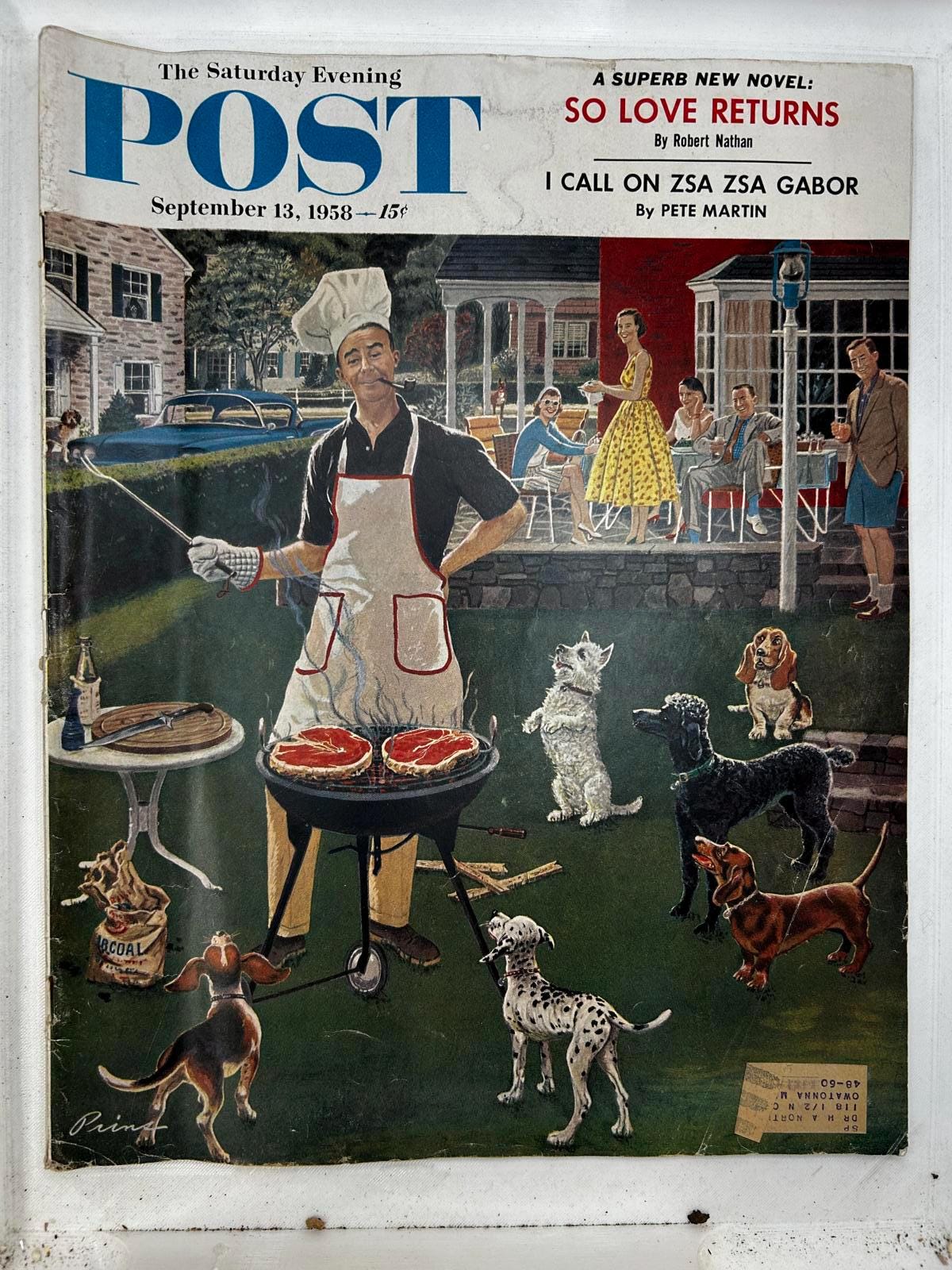 The Saturday Evening Post - Vintage Magazine From September 13