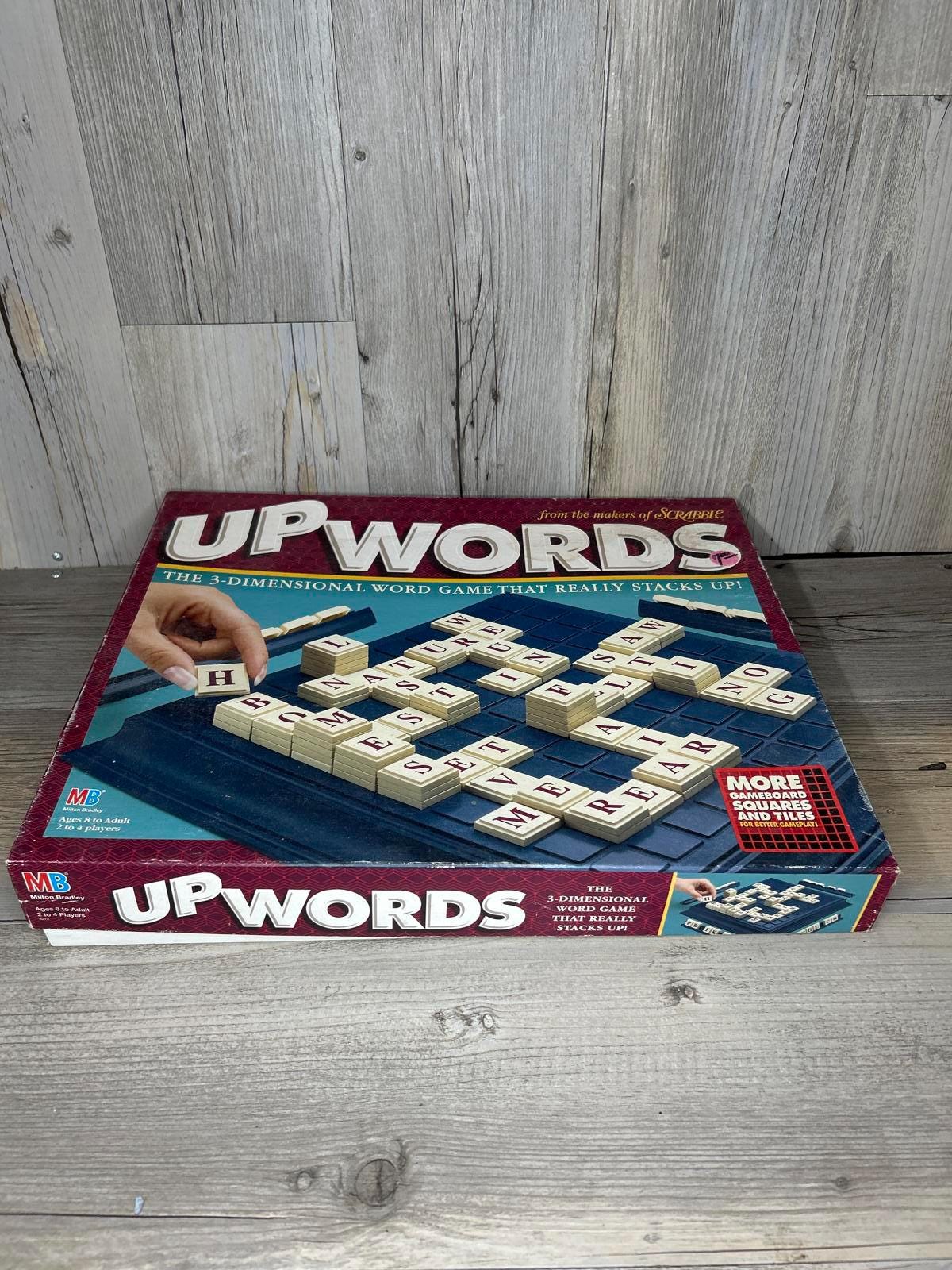Wordstax Upwords Scrabble 3D Family Spelling Stack Em Board Word Tile – Online Store - View #4