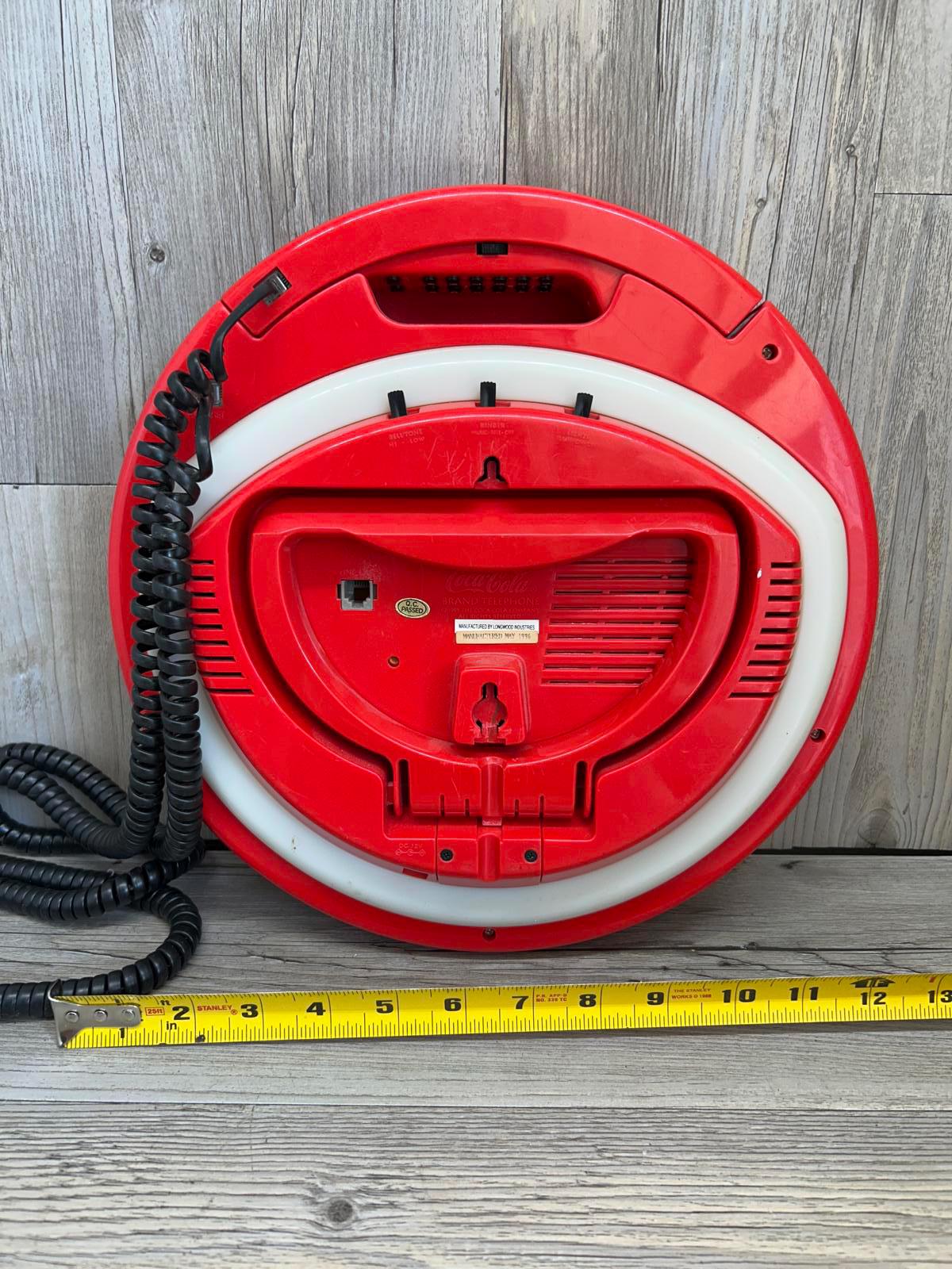 Coca-cola Vintage Desk Phone - Retro Classic Design - Etsy