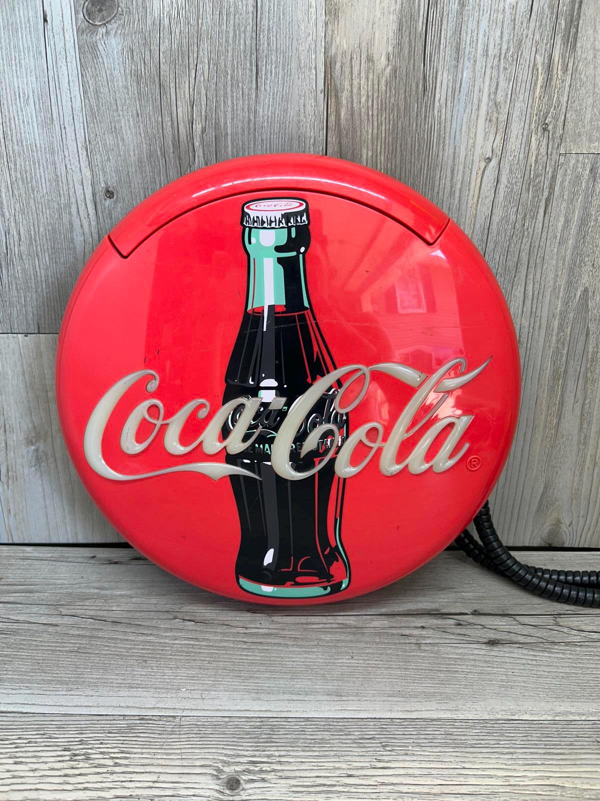 Coca-cola Vintage Desk Phone - Retro Classic Design - Etsy