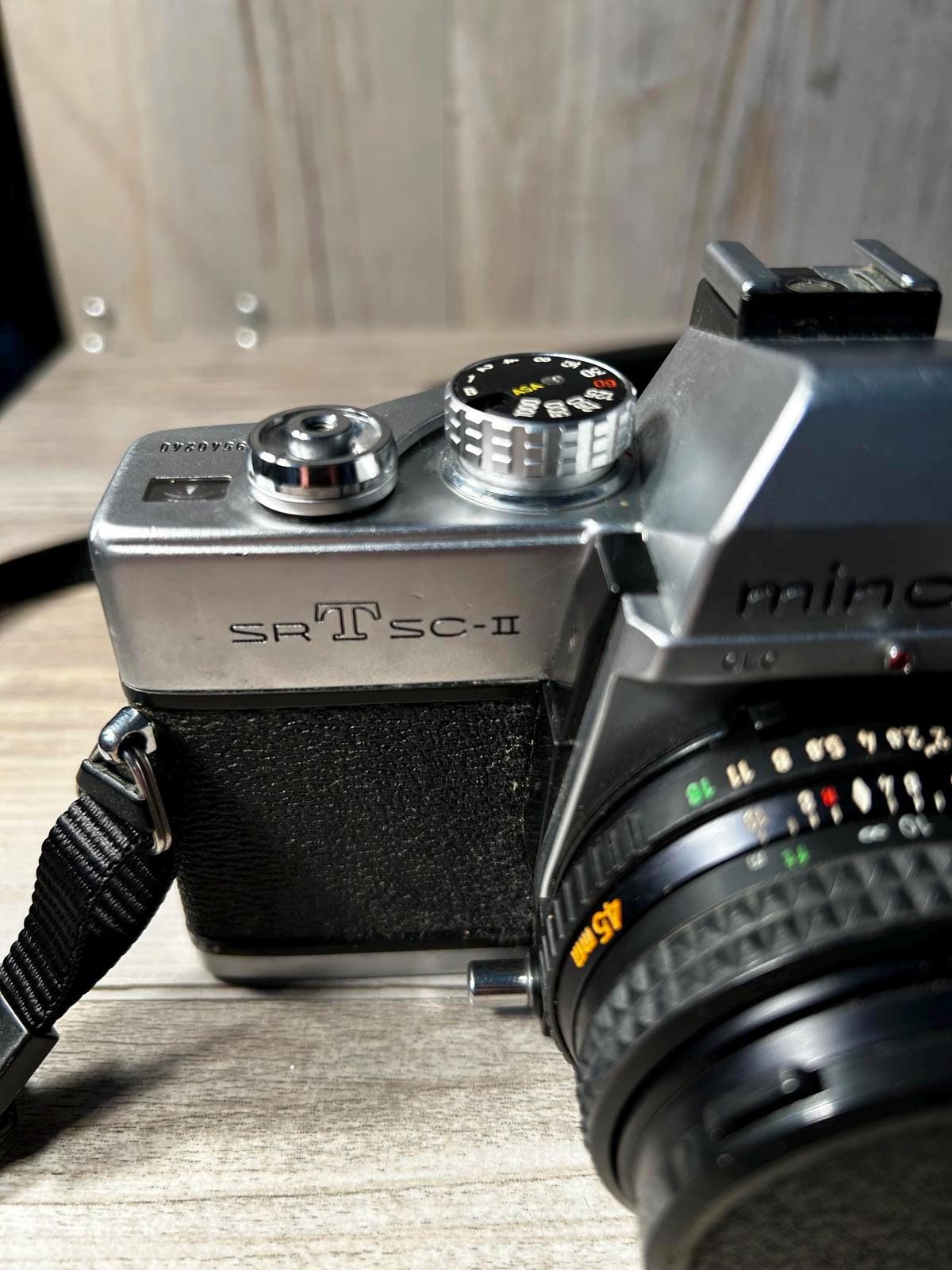 ミノルタ srt sc ii、MDロッコールレンズ搭載のヴィンテージフィルム