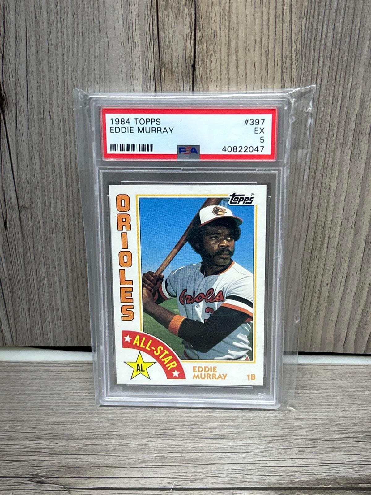1984 Topps Eddie Murray All-star Baseball Card #397 PSA EX 5 - Etsy