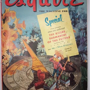 Revista VTG Esquire, mayo de 1952. La revista para hombres.