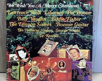 We Wish You A Merry Christmas - Vintage Vinyl Record