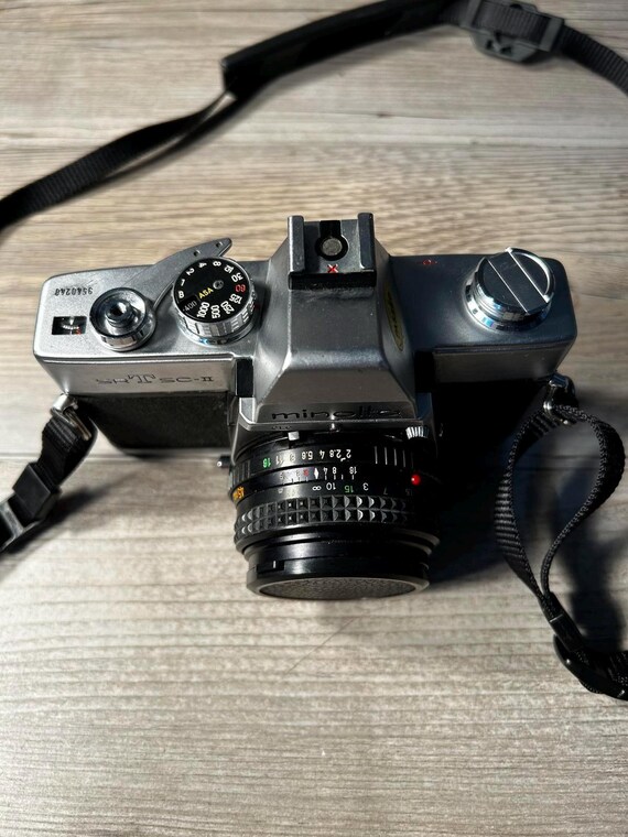 ミノルタ srt sc ii、MDロッコールレンズ搭載のヴィンテージフィルム