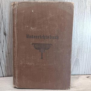 Vintage Unterrichtsbuch Educational Book 1915