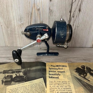 Vintage Mitchell 410 Spinning Reel - Made in France