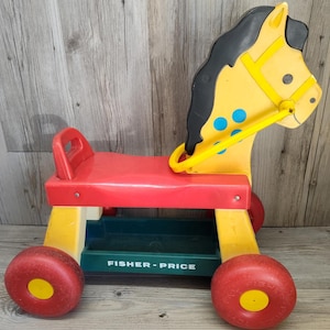 Fisher-Price Vintage Rocking Horse Toy