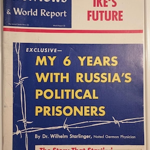US News World Report Magazine November 5 1955 My 6 Years With Russia&#39;s Political