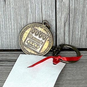 Vintage Hamm&#39;s Beer Token Keychain - Limited Edition
