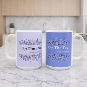 I’m the Tea Shirt, Violet Mug – Violet Bridgerton Inspired Quote Tee image 2