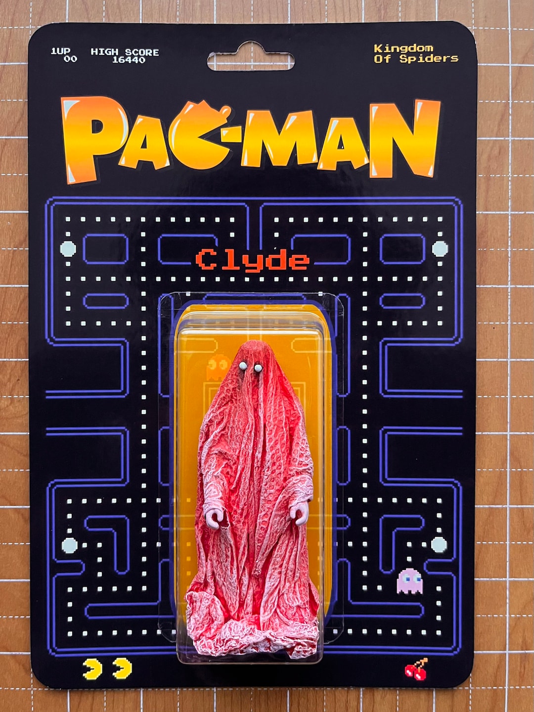 Pac Man Ghost Clyde Etsy