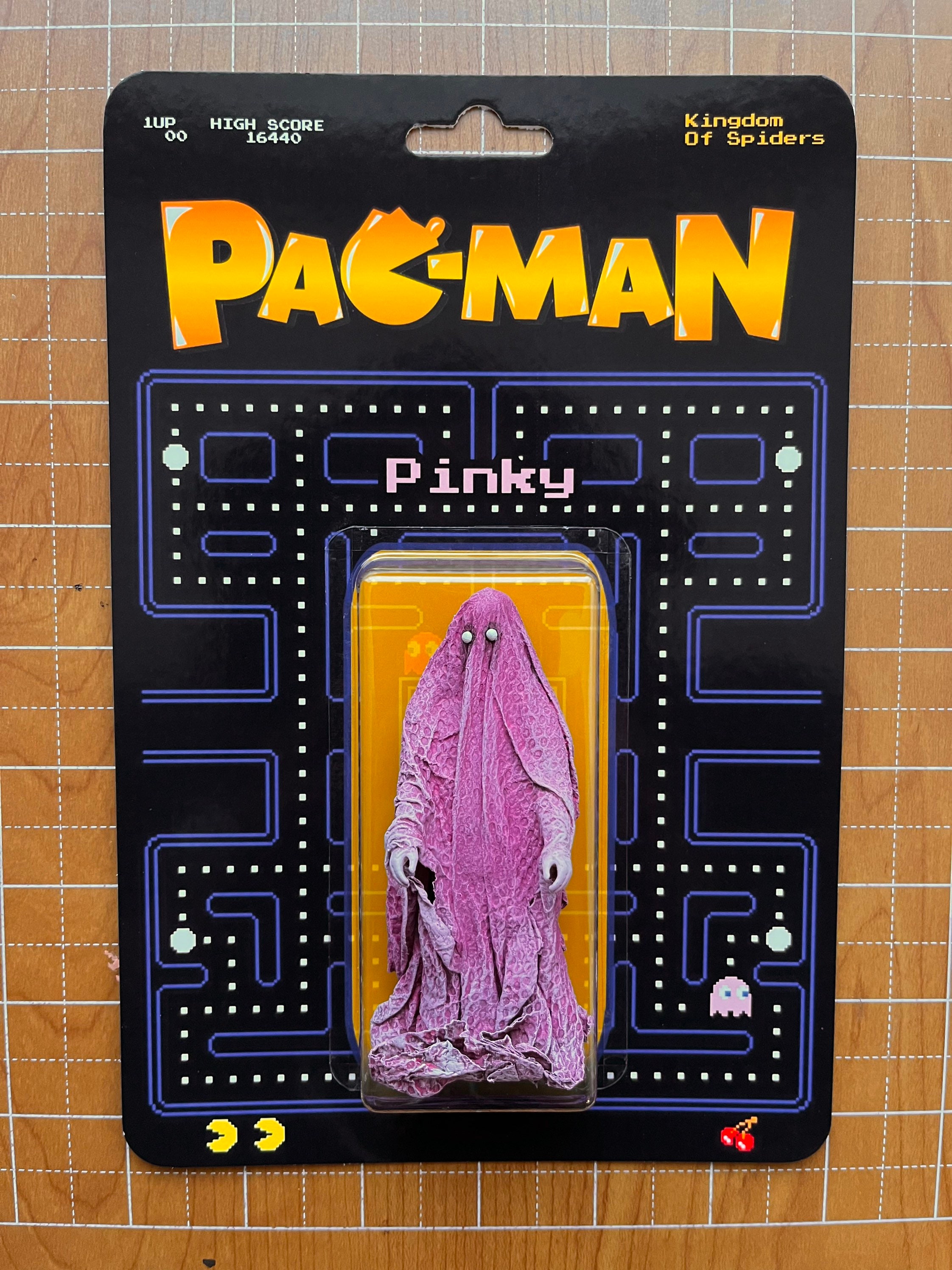 Pacman Ghost Pinky - Etsy