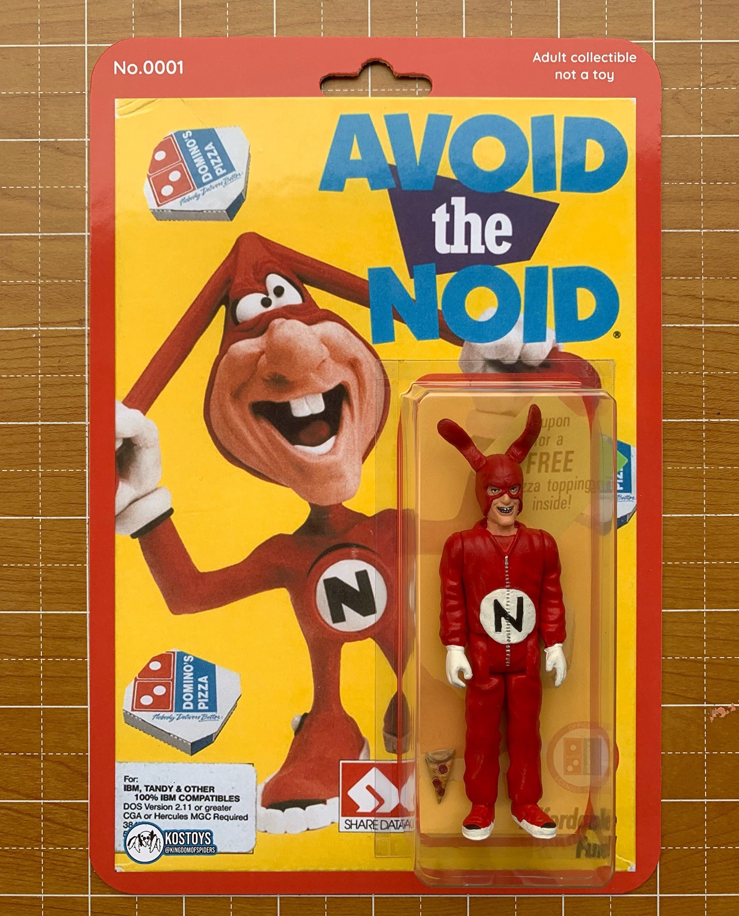 The Noid Action Figure - Etsy