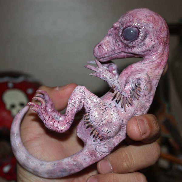 velociraptor fetus (on hold i think)