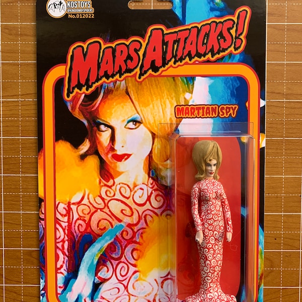 Mars Attacks Spy Girl Etsy
