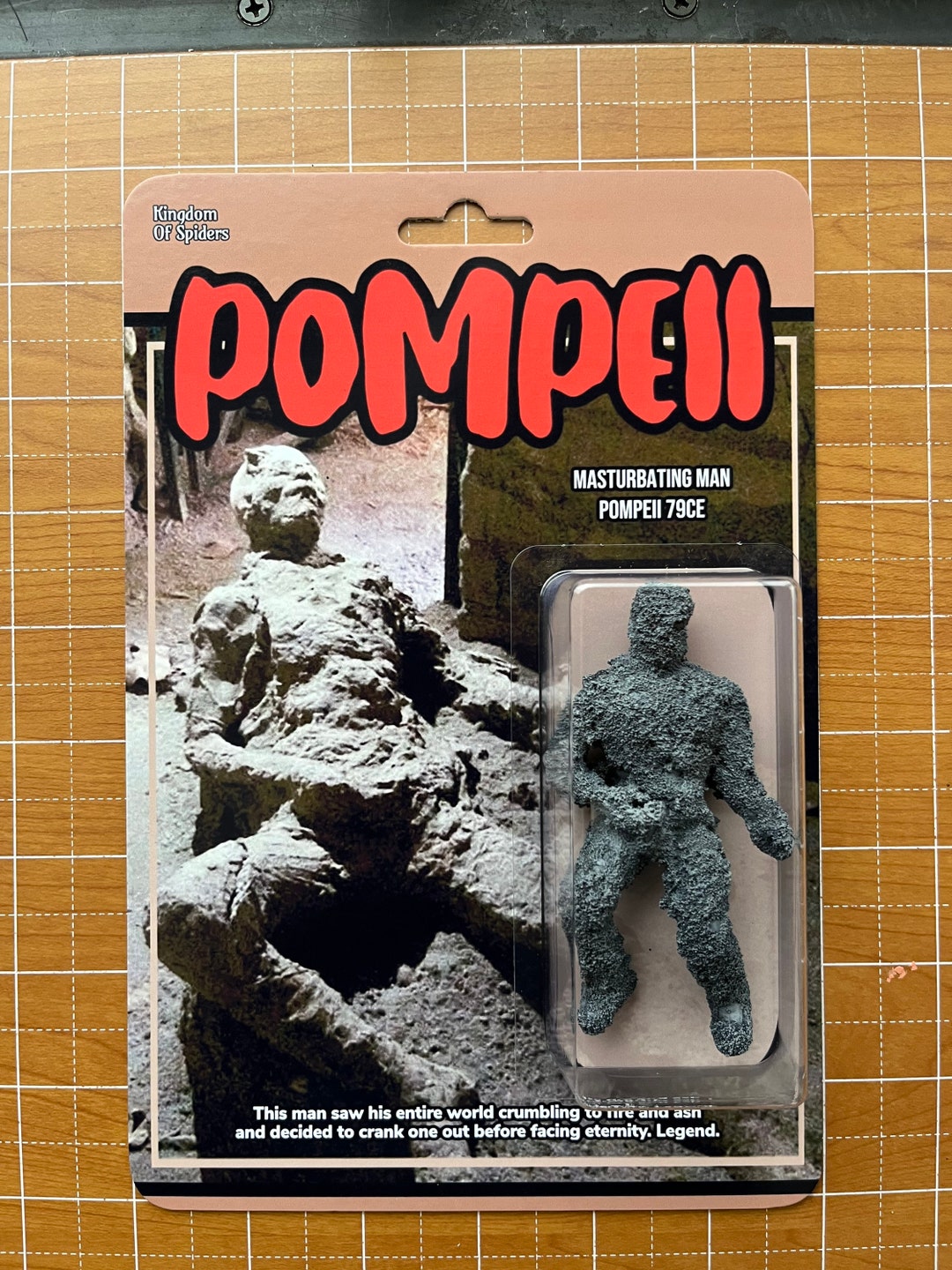 Pompeii Masturbating Man Action Figure Etsy