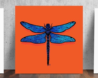 Dragonfly Meaning of Life Print