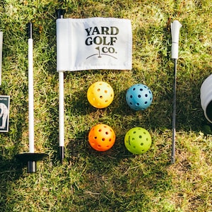 Yard Golf Co.ₜₘ | Permanent Backyard Golf Cup Kit – Practice & 9-Hole Home Course