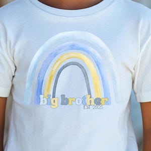 Big Brother 2025 Shirt Toddler Big bor Shirt Brother Shirt Pregnancy Announcement Baby Announcement Big Brother To Be Pregnancy Reveal Shirt