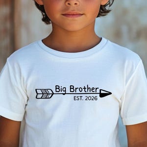 Big Brother 2026 Shirt Toddler Big bor Shirt Brother Shirt Pregnancy Announcement Baby Announcement Big Brother To Be Pregnancy Reveal Shirt