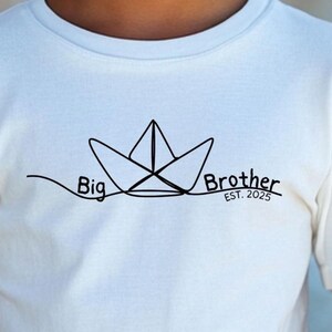 Big Brother 2025 Shirt Toddler Big bor Shirt Brother Shirt Pregnancy Announcement Baby Announcement Big Brother To Be Pregnancy Reveal Shirt