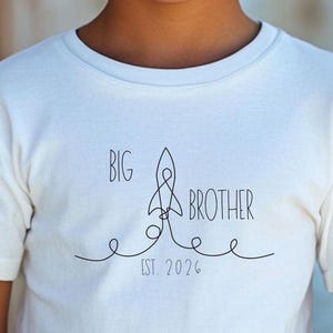 Big Brother 2026 Shirt Toddler Big bor Shirt Brother Shirt Pregnancy Announcement Baby Announcement Big Brother To Be Pregnancy Reveal Shirt