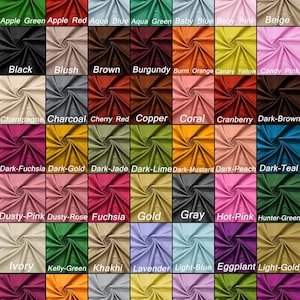 49 kleuren handgeweven ruwe zijden dupioni stof, imitatie zijden dupioni stof, gordijn dupioni stof voor bruidsjurken stof per meter