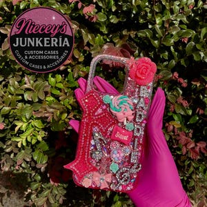 Personalized Bling Phone Case - Custom Design iPhone & Android | Glam and Glitter Vibes