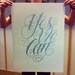 Yes We Can Poster Etsy Yes We Can Poster Etsy
