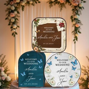 Caja de tarjetas para bodas, caja de madera personalizada para tarjetas y regalos con impresión en vidrio acrílico, regalo de boda para pareja, caja de recuerdos de boda