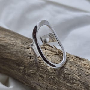 925 Silver Finger Splint Ring: Arthritis, Trigger Finger, EDS