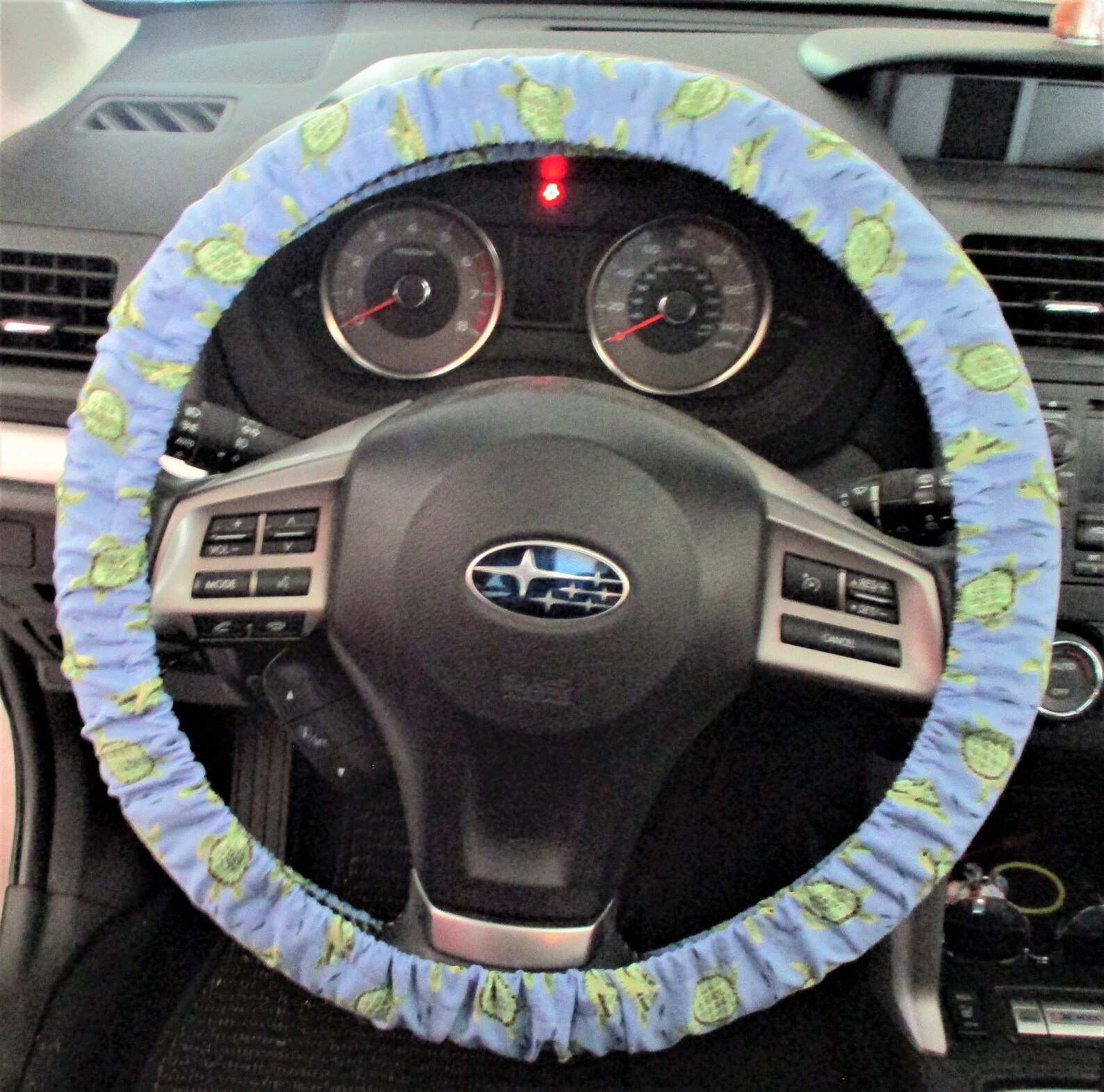 Green sea turtle steering wheel cover. Tiny green water Etsy